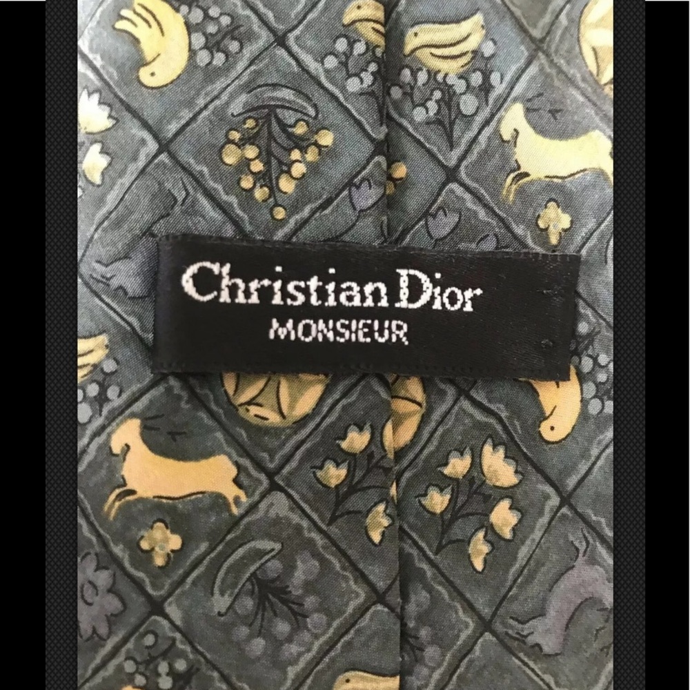 Christian Dior men’s tie